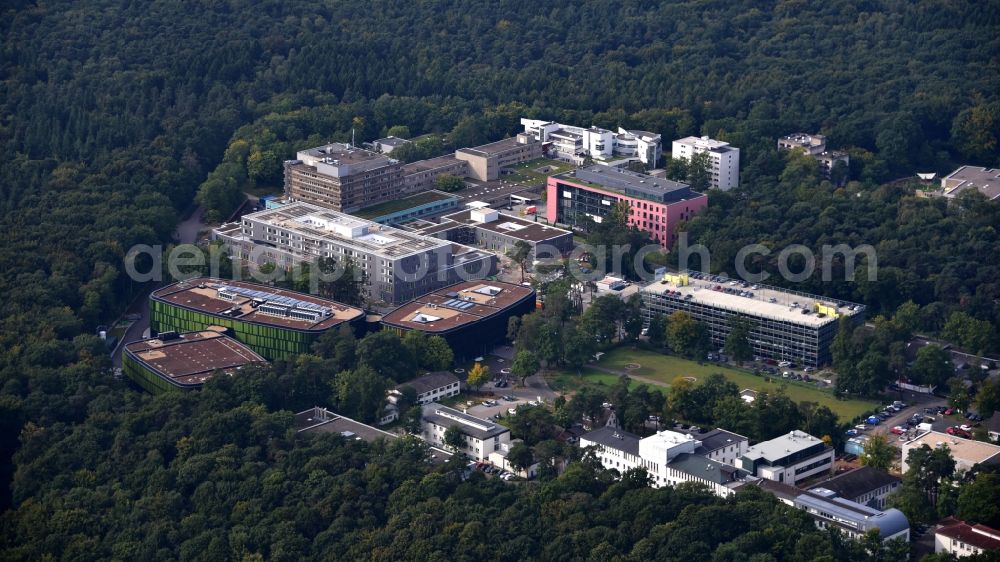 Bonn from above - University Hospital Bonn on the Venusberg in Bonn in the state North Rhine-Westphalia, Germany