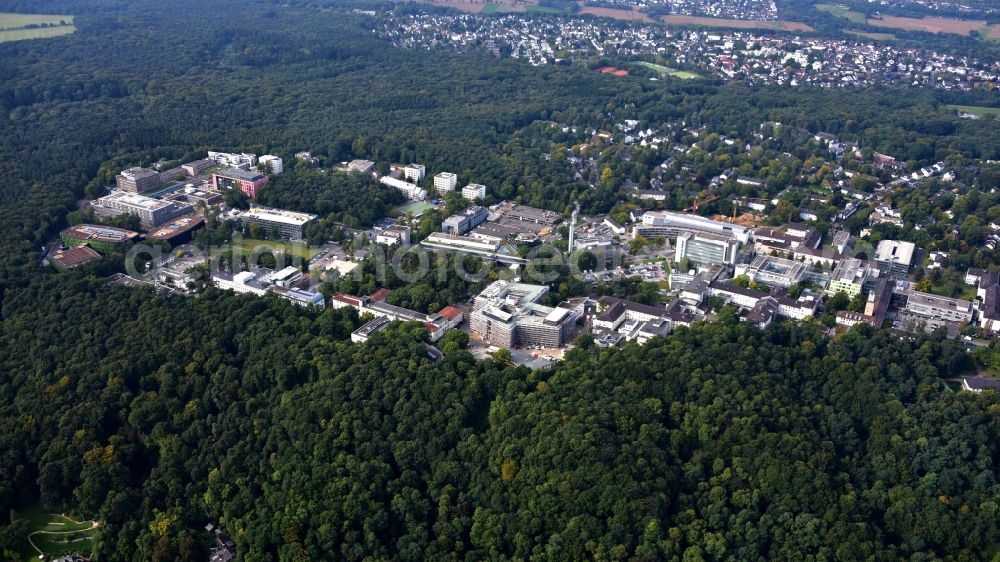 Aerial image Bonn - University Hospital Bonn on the Venusberg in Bonn in the state North Rhine-Westphalia, Germany