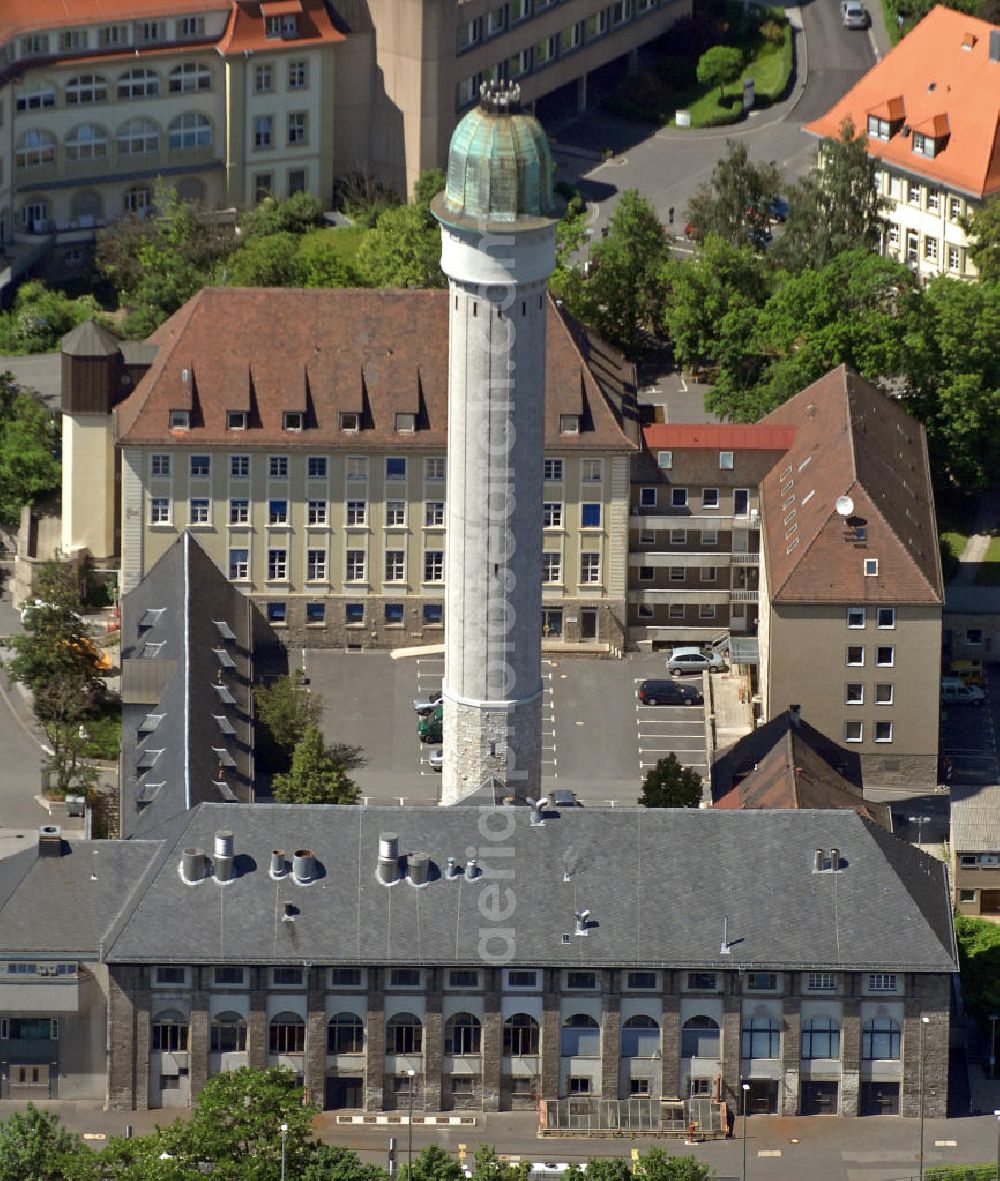 Aerial image Würzburg - Blick über Gebäude des Universitätsklinikums Würzburg. Zum Uniklinikum Würzburg gehören 19 Kliniken, 22 Polikliniken sowie vier klinische Institute. Integriert sind vier experimentell ausgerichtete Institute bzw. Abteilungen. Weiterhin sind dem Klinikum sechs Berufsfachschulen des Gesundheitswesens angeschlossen. View over the buildings of the University Hospital in Wuerzburg. The University Hospital Wuerzburg include 19 hospitals, 22 clinics and four clinical institutions. Furthermore, six vocational schools of public health are connected to the hospital.