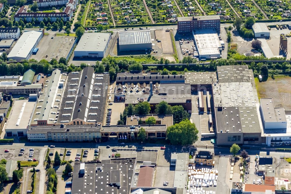 Dortmund from the bird's eye view: View of the company KHS in Dortmund in the state North Rhine-Westphalia