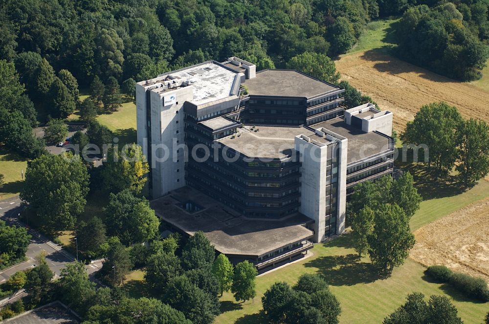 Aerial image Köln - Administration building of the company Rheinbraun Brennstoff GmbH in Cologne in the state North Rhine-Westphalia, Germany