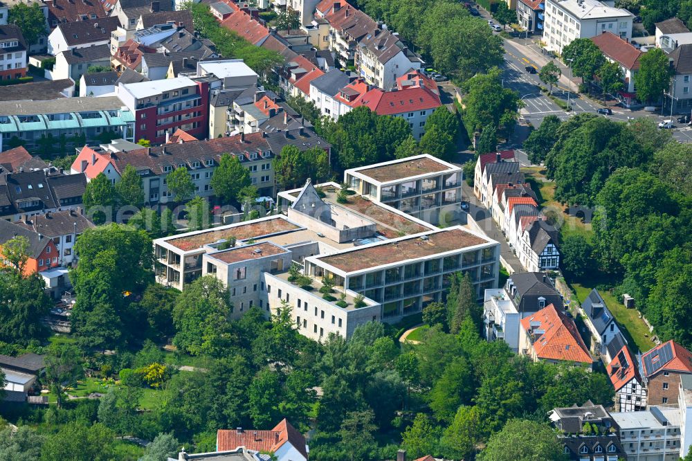 Aerial image Paderborn - Administration building of the company of Tap Holding in Paderborn in the state North Rhine-Westphalia, Germany