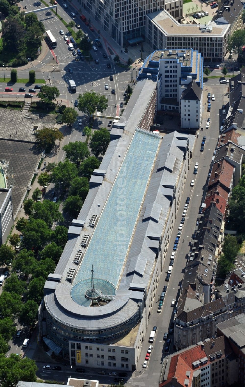 Dortmund from the bird's eye view: View of headquarters of the BHW Immobilien GmbH in Dortmund in the state North Rhine-Westphalia