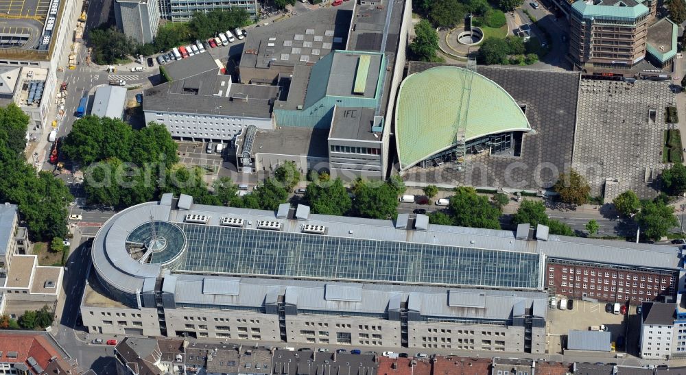 Aerial image Dortmund - View of headquarters of the BHW Immobilien GmbH in Dortmund in the state North Rhine-Westphalia