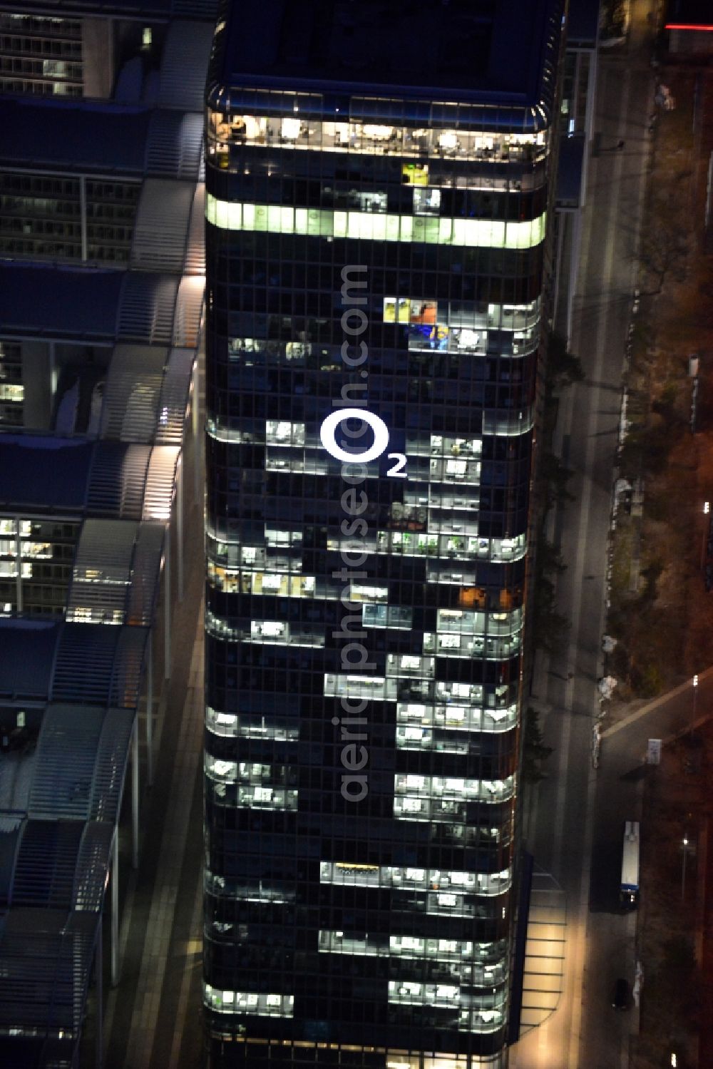 München From The Bird's Eye View: The Headquarters Uptown Of Telefonica ...