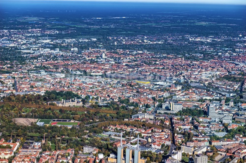 Aerial photograph Hannover - Vahrenwalde in Hannover in the state Lower Saxony, Germany