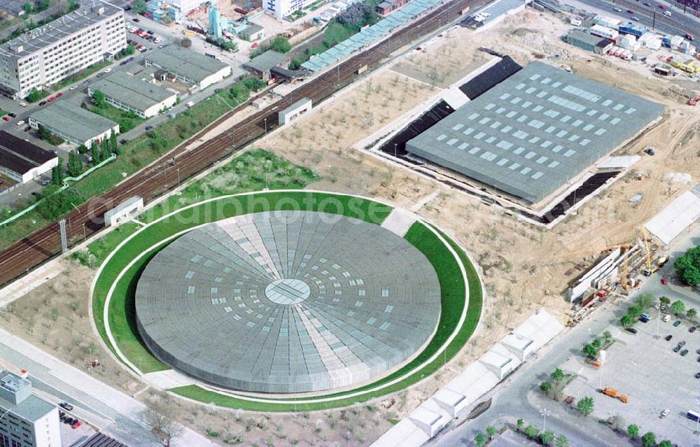 Aerial photograph Berlin - Velodrom an der Landsberger Allee in Berlin