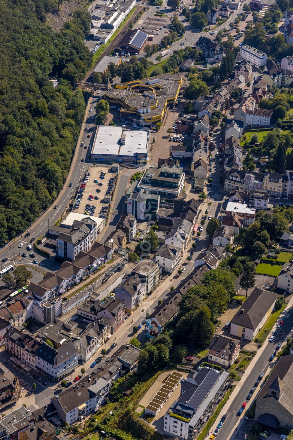 Aerial photograph Ennepetal - Events and arts center Haus Ennepetal in Ennepetal in the state of North Rhine-Westphalia