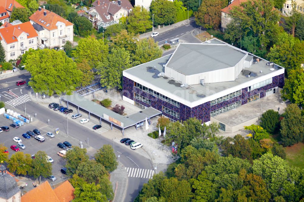 Aerial photograph Göttingen - Indoor arena Stadthalle in Goettingen in the state Lower Saxony, Germany