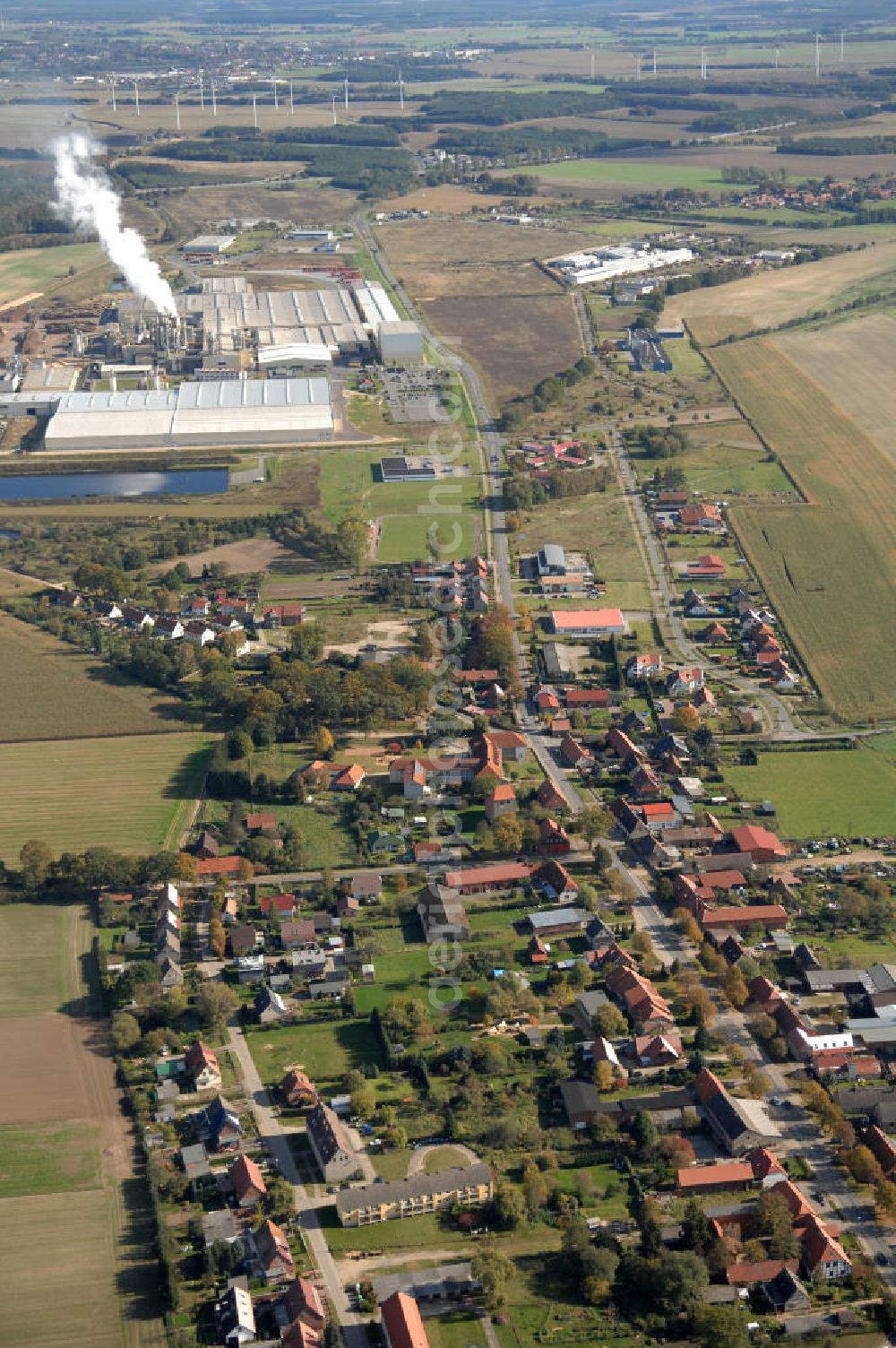 Heiligengrabe from the bird's eye view: Blick auf die Ortsumgehung Bundesstrasse 189 Heiligengrabe. Projektsteuerung: Schüßler-Plan Ingenieurgesellschaft für Bau- und Verkehrswegeplanung mbH.