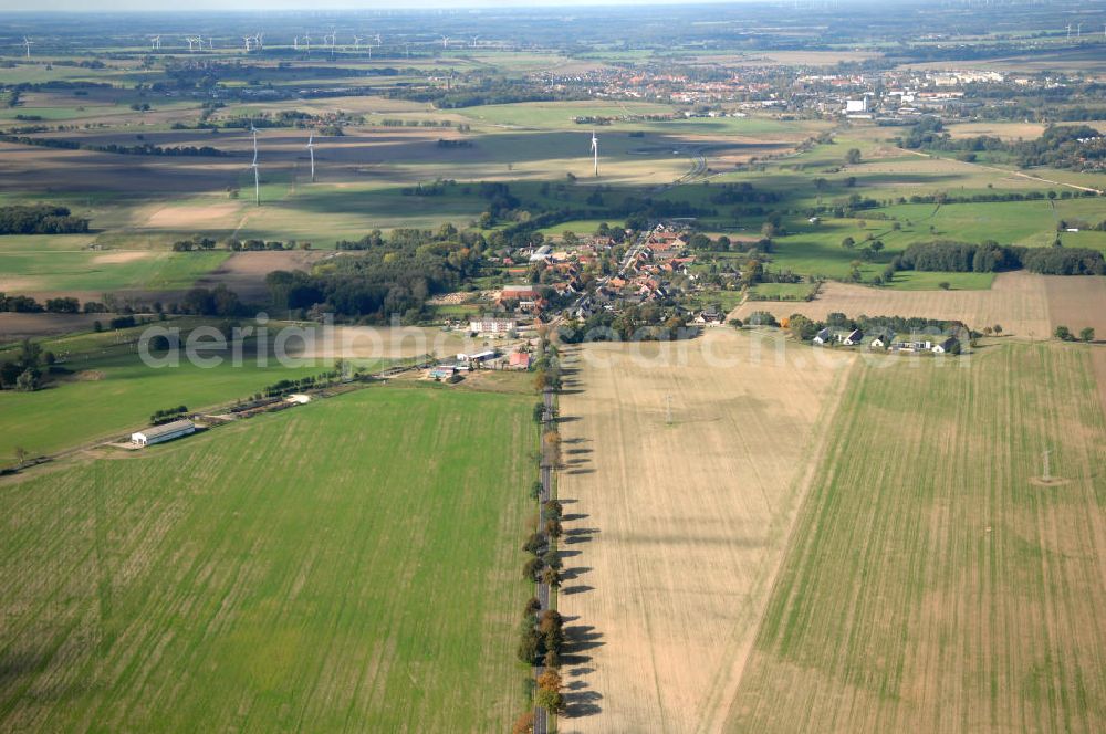 Kemnitz from above - Blick auf die Ortsumgehung Bundesstrasse 189 Kemnitz. Projektsteuerung: Schüßler-Plan Ingenieurgesellschaft für Bau- und Verkehrswegeplanung mbH.