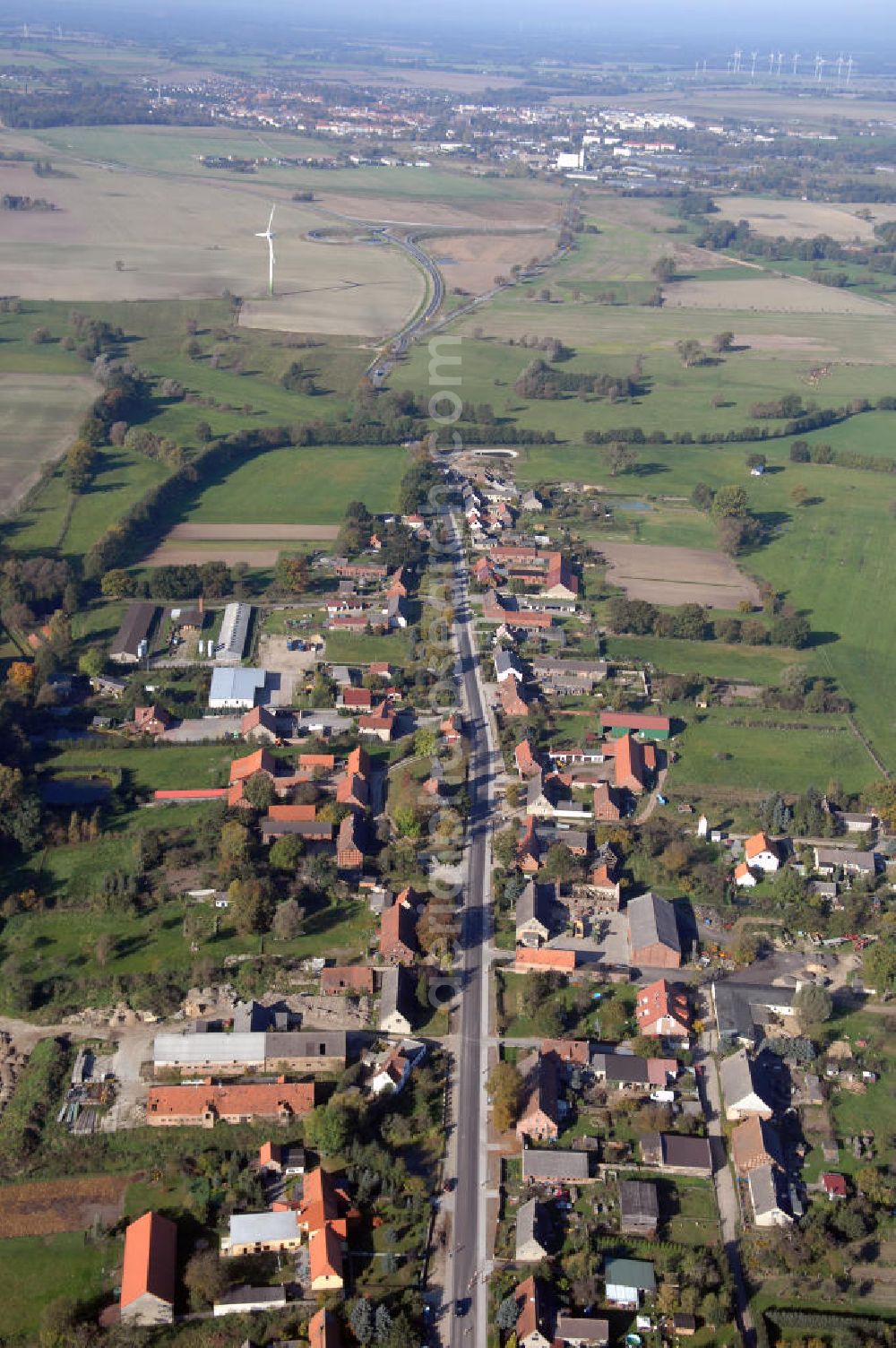 Kemnitz from the bird's eye view: Blick auf die Ortsumgehung Bundesstrasse 189 Kemnitz. Projektsteuerung: Schüßler-Plan Ingenieurgesellschaft für Bau- und Verkehrswegeplanung mbH.