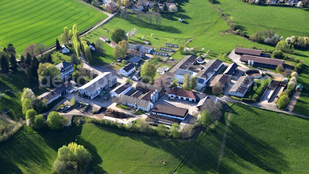 Königswinter from above - Test property Frankenforst in Koenigswinter in the state North Rhine-Westphalia, Germany