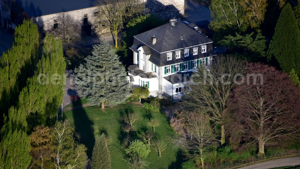 Königswinter from above - Test property Frankenforst in Koenigswinter in the state North Rhine-Westphalia, Germany