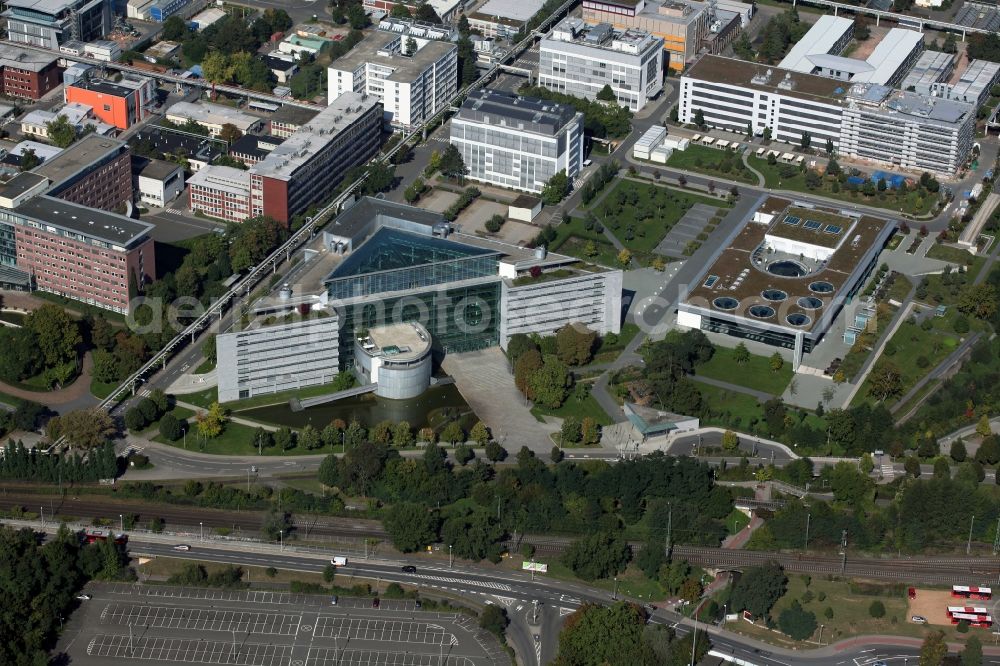 Aerial image Ingelheim am Rhein - Administration building of Boehringer Ingelheim in Ingelheim am Rhein in Rhineland-Palatinate