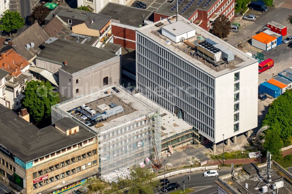 Aerial photograph Hamm - Administration building Stadtwerkehaus in Hamm in the state North Rhine-Westphalia