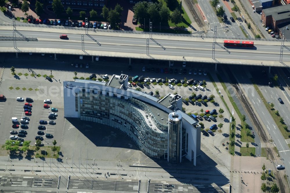 Aerial image Kiel - Administration building of the company Regenbogen AG in Kiel in the state Schleswig-Holstein