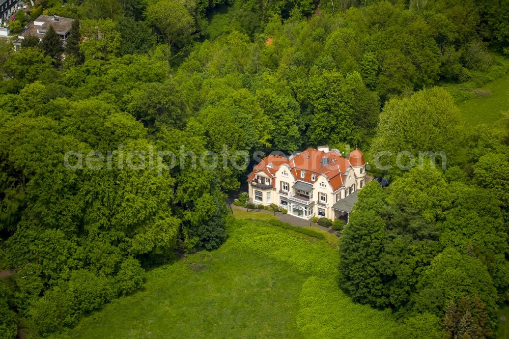 Aerial image Erkrath - Villa Bayer in Erkrath in the state North Rhine-Westphalia