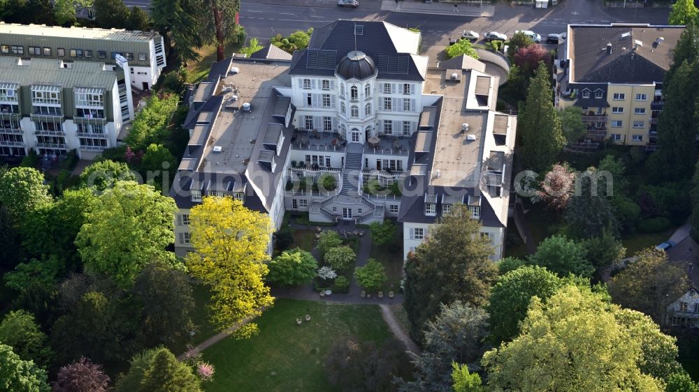 Bonn from above - Villa Camphausen retirement home in Bonn in the state North Rhine-Westphalia, Germany