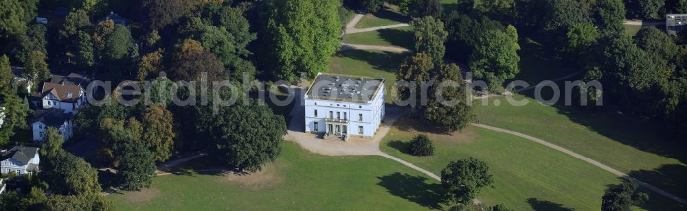 Aerial photograph Hamburg - Villa Jenischhaus in Jenisch park in Hamburg