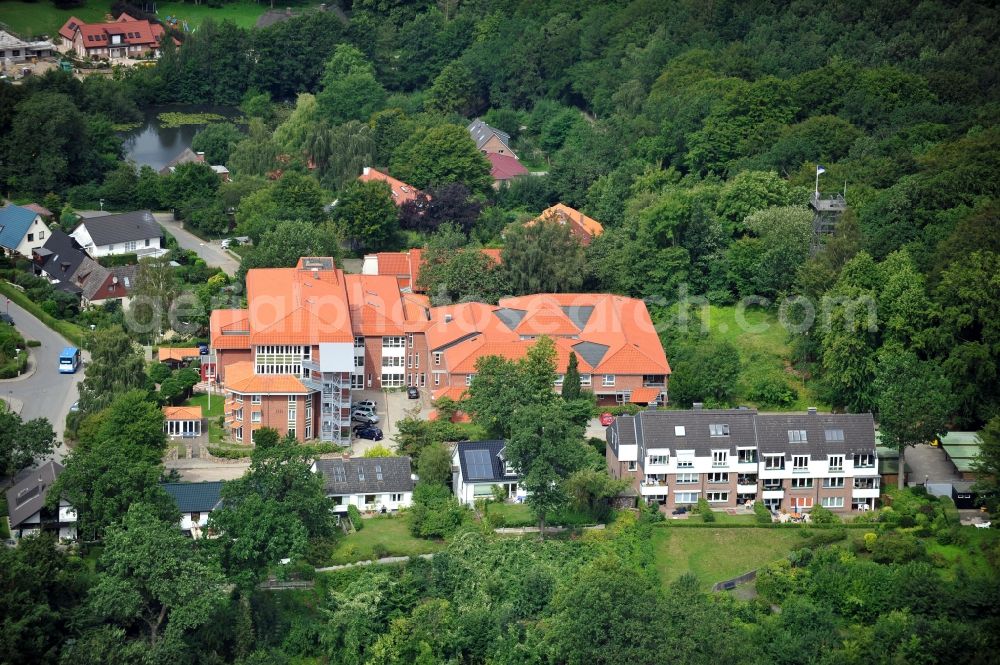 Plön from above - View of Vitanas Senioren Centrum Ploen in Schleswig-Holstein. vitanas.de