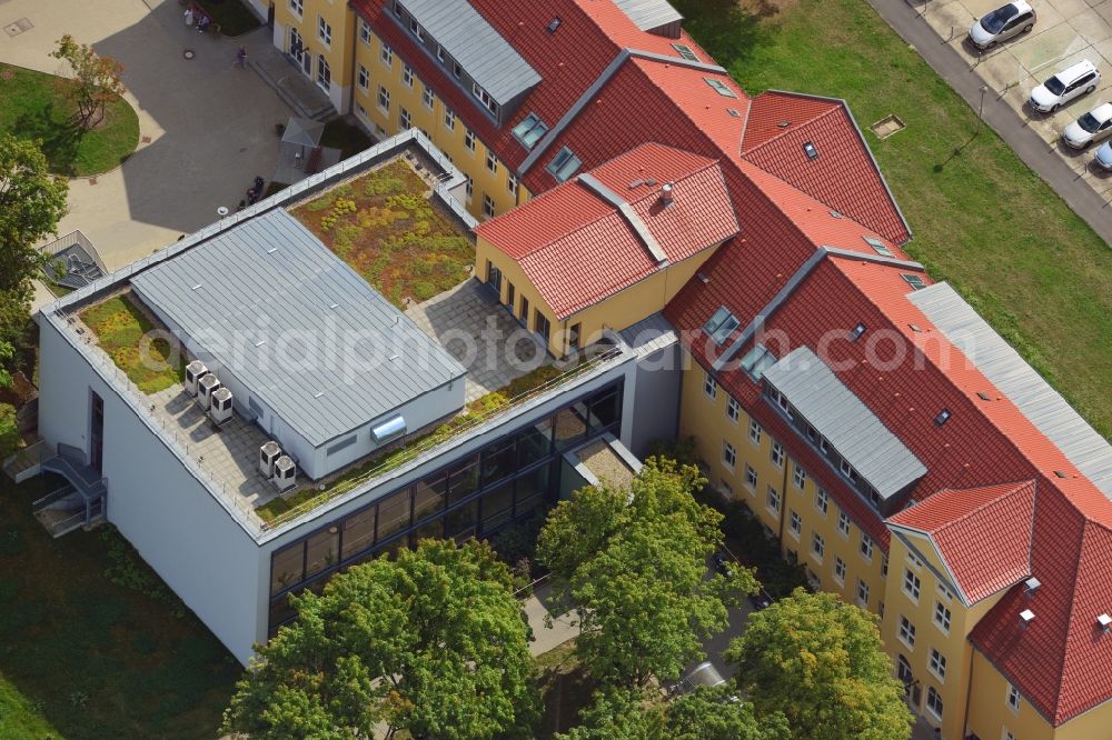 Berlin from above - View at the Vivantes Klinikum Hellersdorf at the Myslowitzer in Berlin Hellersdorf