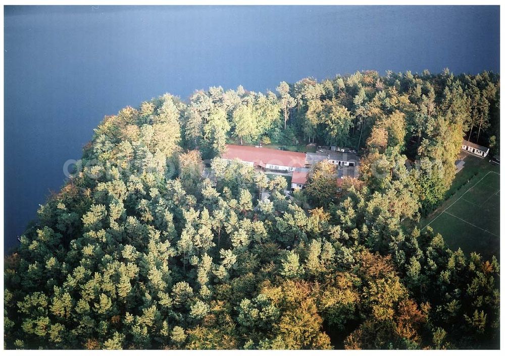 Lychen / BRA from above - Waldhotel Sängerslust bei Lychen / Brandenburg.