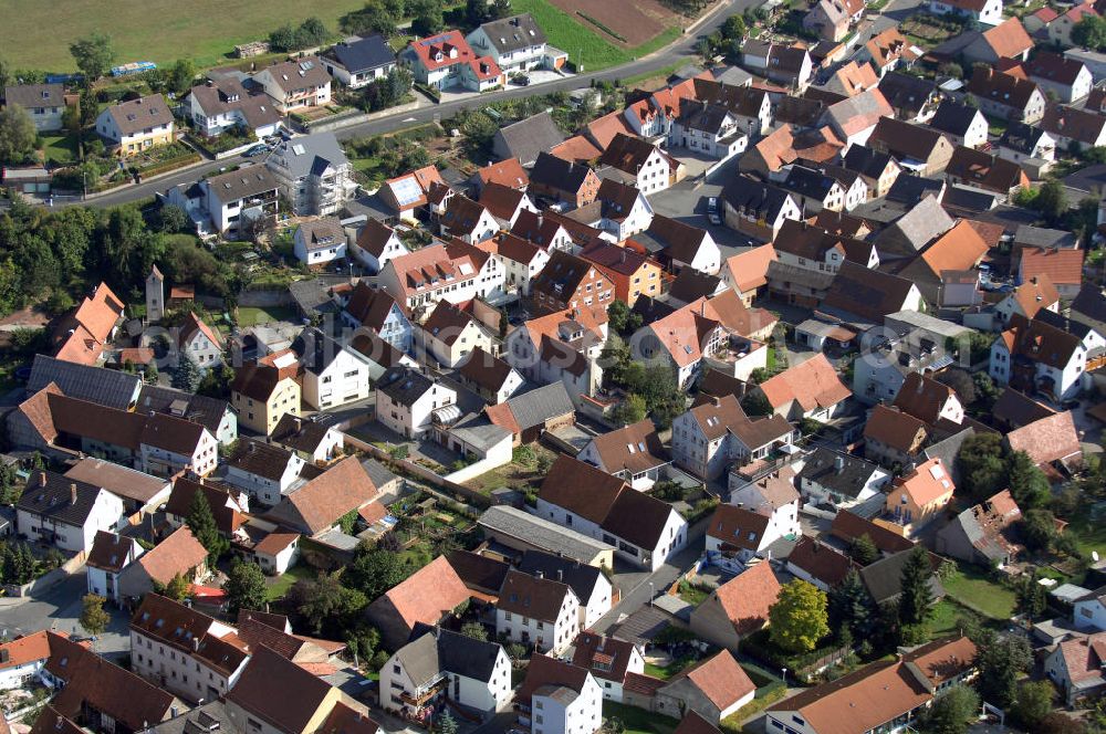 Aerial photograph WALDKIRCHEN - Blick auf Waldkirchen OT Oberleinbach mit der Brunnengasse und der Straße Am Mühlberg. Waldkirchen ist die größte und jüngste Stadt im niederbayerischen Landkreis Freyung-Grafenau. Sie wurde 1972 zur Stadt erhoben. Kontakt: Stadt Waldkirchen, Rathausplatz 1, 94065 Waldkirchen, Tel. +49 (0)8581 2020, Fax +49 (0)8581 20213, e-mail: info@waldkirchen.de