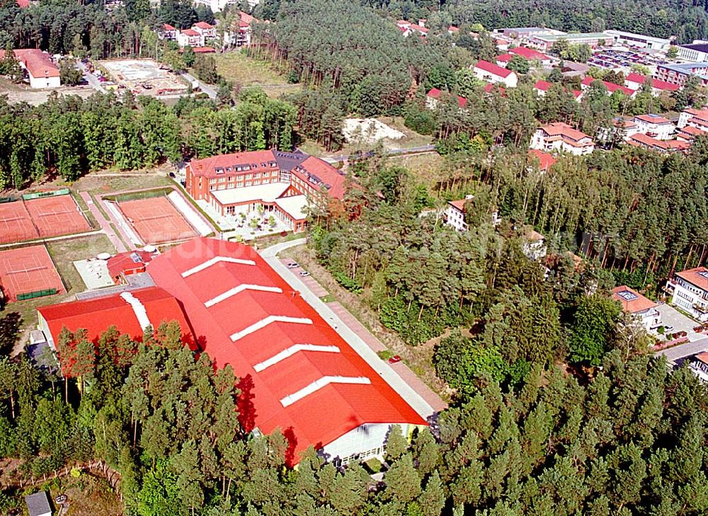 Wandlitz / Brandenburg from the bird's eye view: 