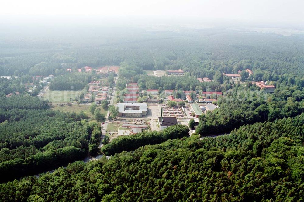 Wandlitz / Brandenburg from above - 