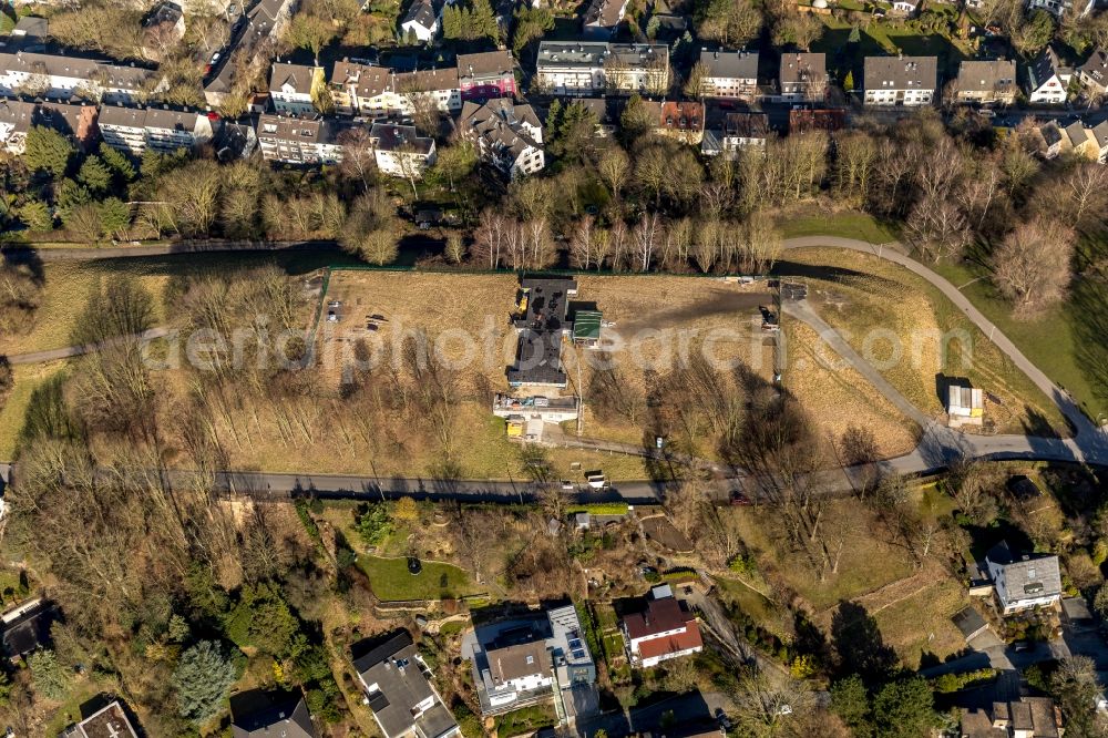 Aerial photograph Witten - Water storage facility Egge in Witten in the state of North Rhine-Westphalia