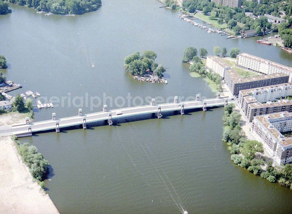 Berlin - Spandau from above - Wasserstadt Oberhavel in Berlin - Spandau.