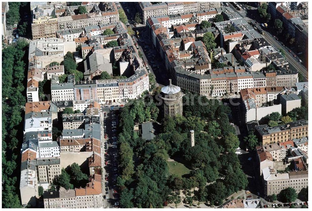 Berlin-Prenzlauer Berg from above - 