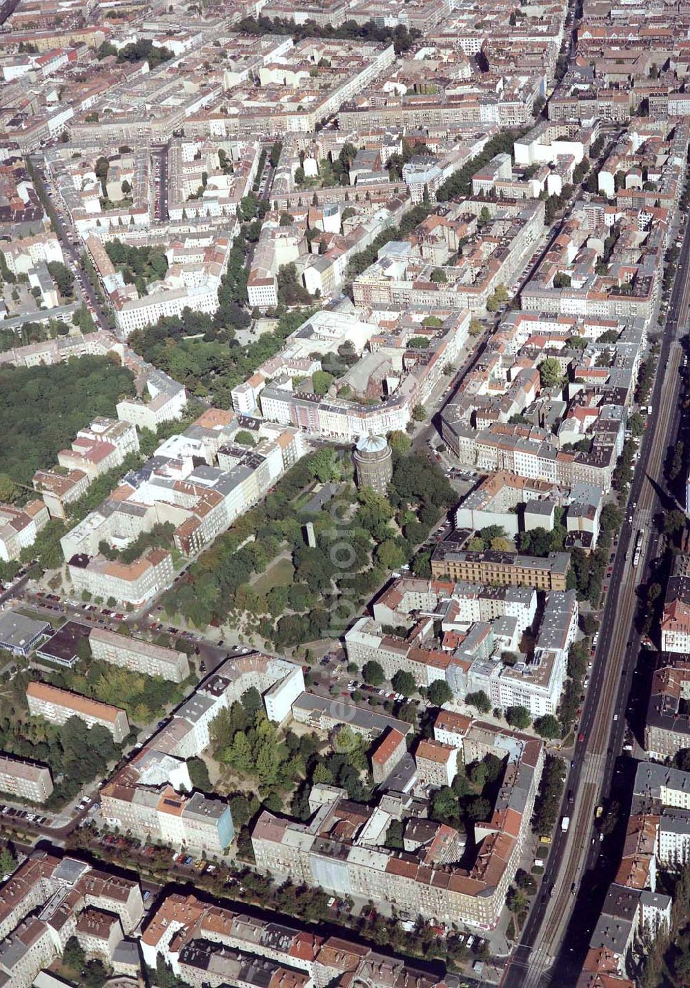 Aerial image Berlin-Prenzlauer Berg - 