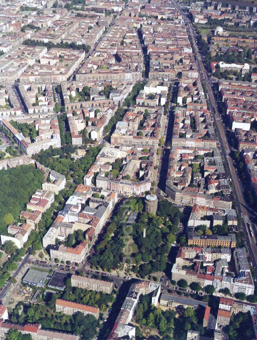 Aerial photograph Berlin-Prenzlauer Berg - 