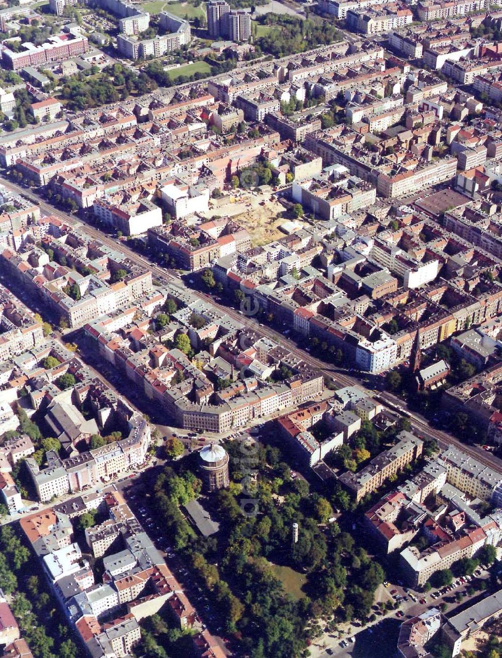 Berlin-Prenzlauer Berg from above - 