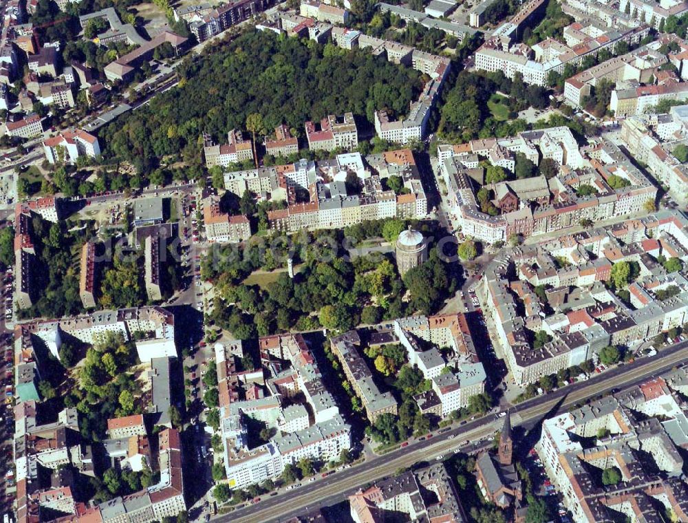 Aerial image Berlin-Prenzlauer Berg - 