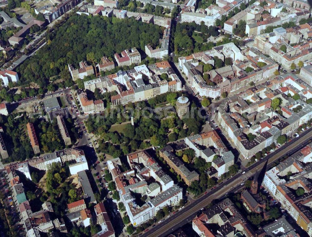 Aerial photograph Berlin-Prenzlauer Berg - 