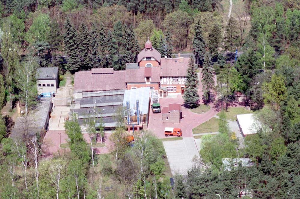 Aerial image Finsterwalde - 04.05.1995 Wasserwerk Stadtwerke Finsterwalde