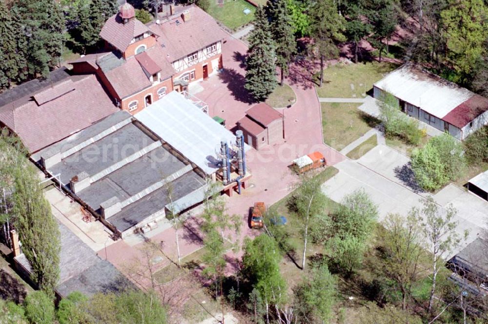 Aerial image Finsterwalde - 04.05.1995 Wasserwerk Stadwerke Finsterwalde