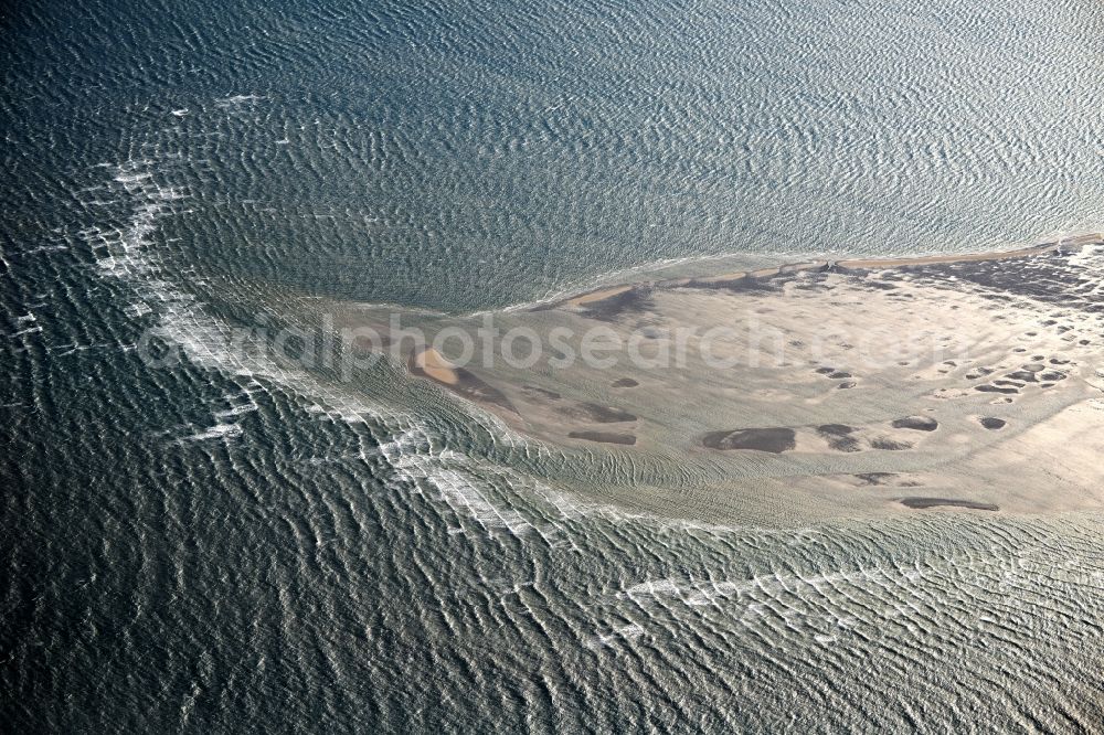 Aerial photograph Buren - Wadden Sea of North Sea Coast in Buren in Friesland, Netherlands