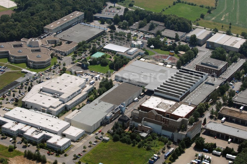 Aerial photograph Köln - WDR production site - Bocklemuend in Cologne in the state North Rhine-Westphalia, Germany