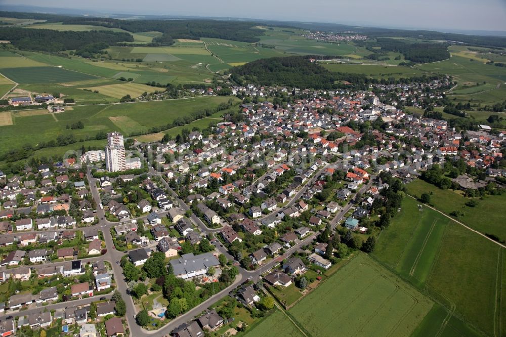 Aerial image Taunusstein - A view of Wehen in Taunusstein in Hesse