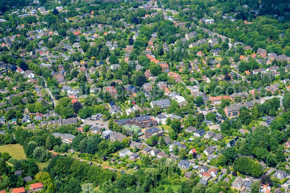 Aerial image Hamburg - Wellingsbuettel district in Hamburg, Germany