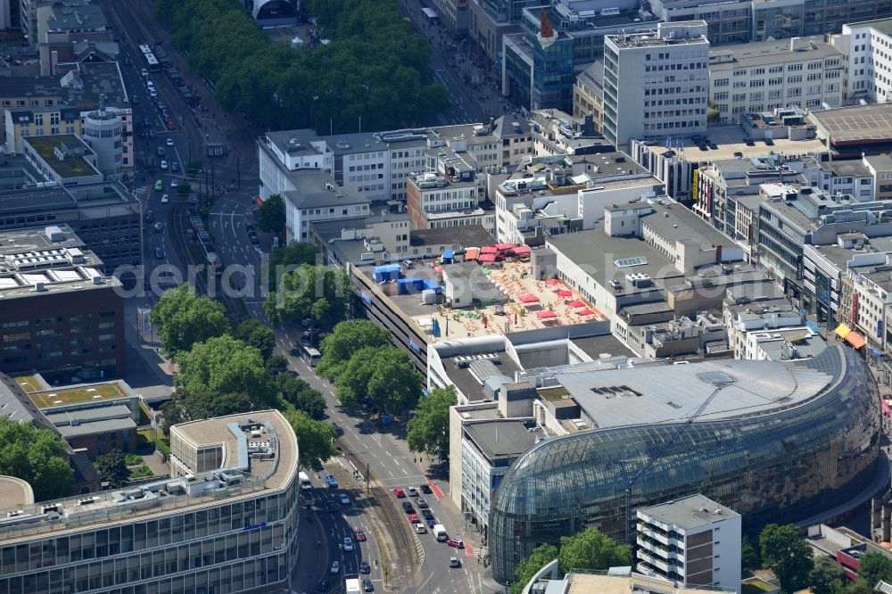 Köln from the bird's eye view: View of the Weltstadthaus in Cologne in North Rhine-Westphalia