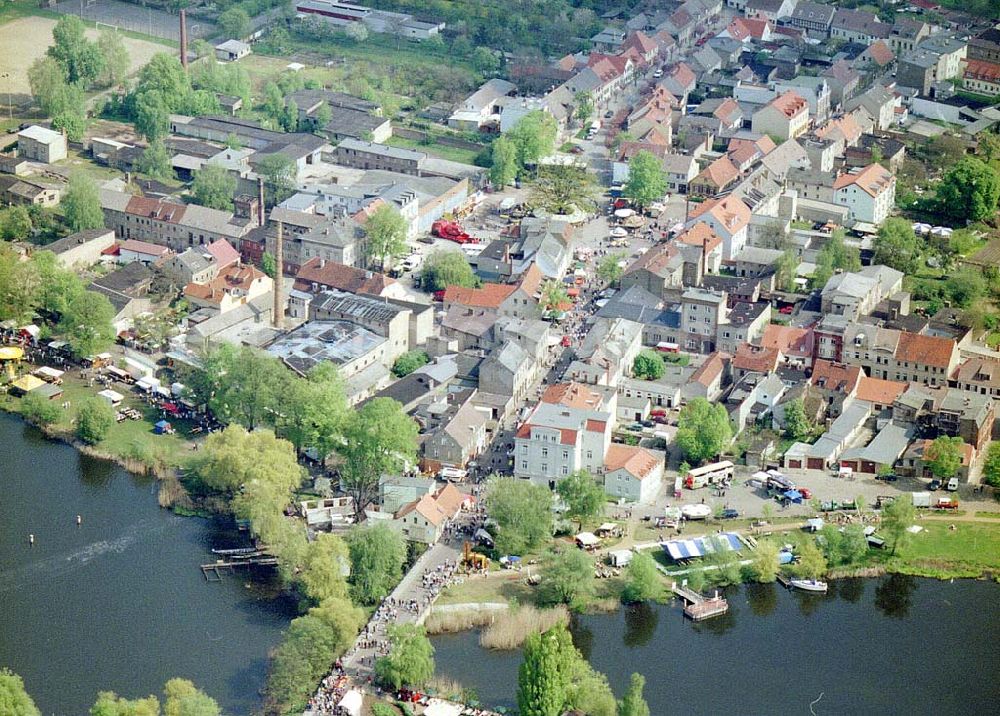 Aerial image Werder / Havel - BRA - Werder / Havel.