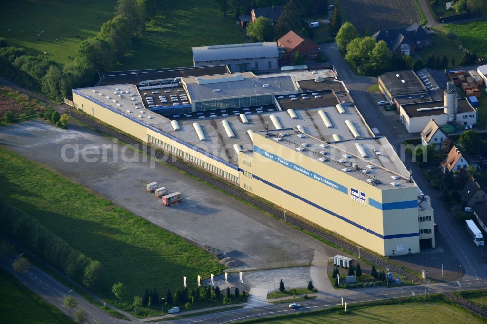 Aerial photograph Verl - Building and production halls on the premises of Aluminium works of Johann Graute GmbH & Co. KG in Verl in the state North Rhine-Westphalia