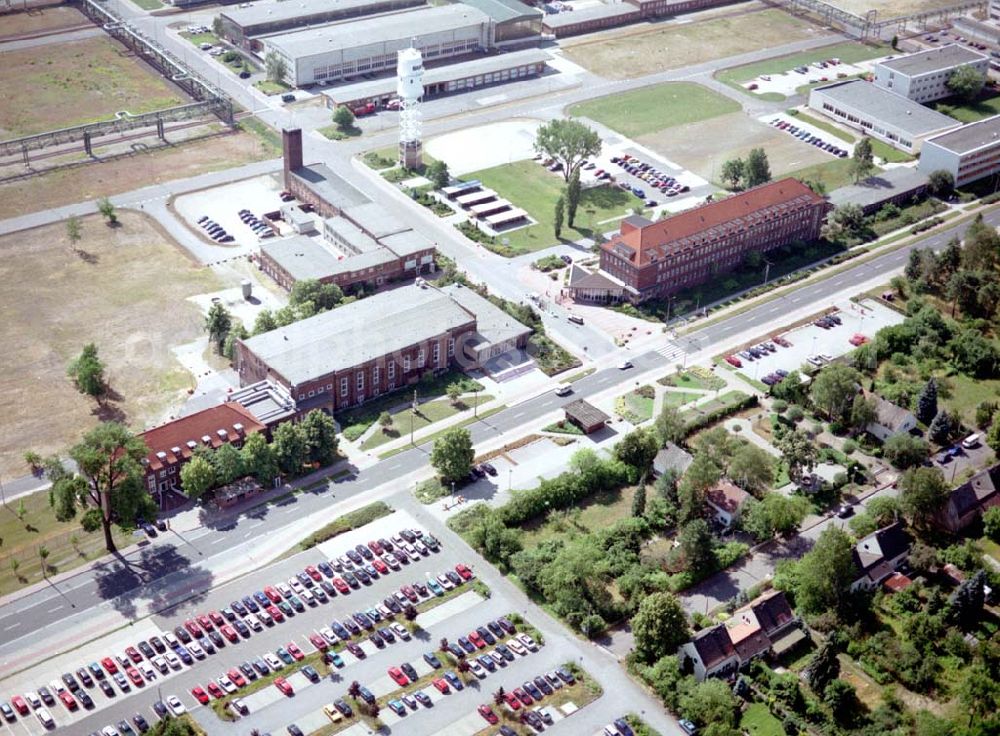 Aerial image Schwarzheide / BRB - Werksgelände der BASF - Schwarzheide