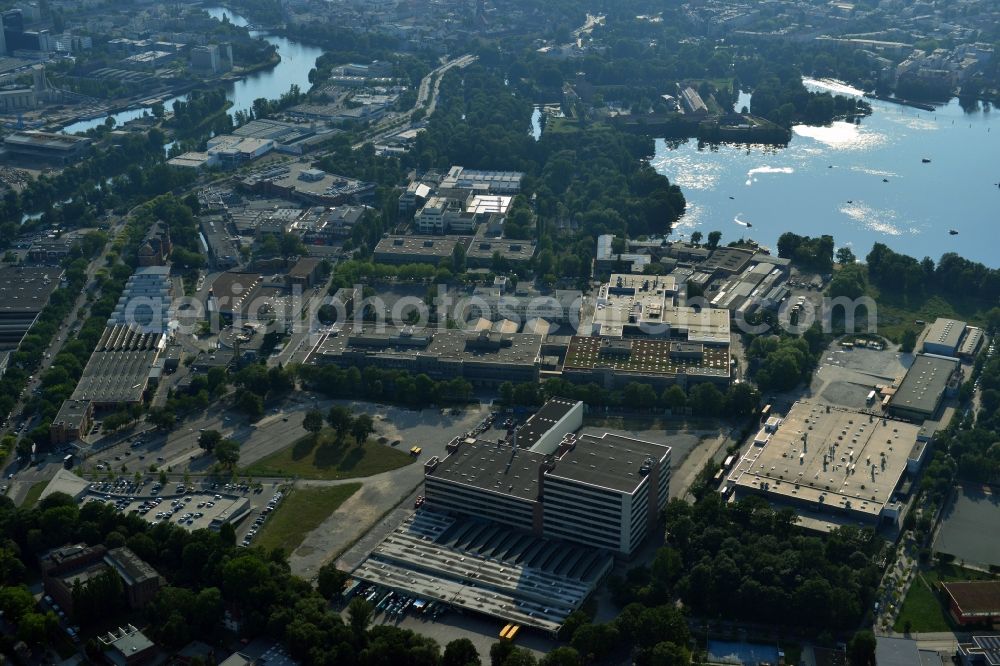 Aerial image Berlin Spandau - View of the BMW factory in the district of Spandau in Berlin