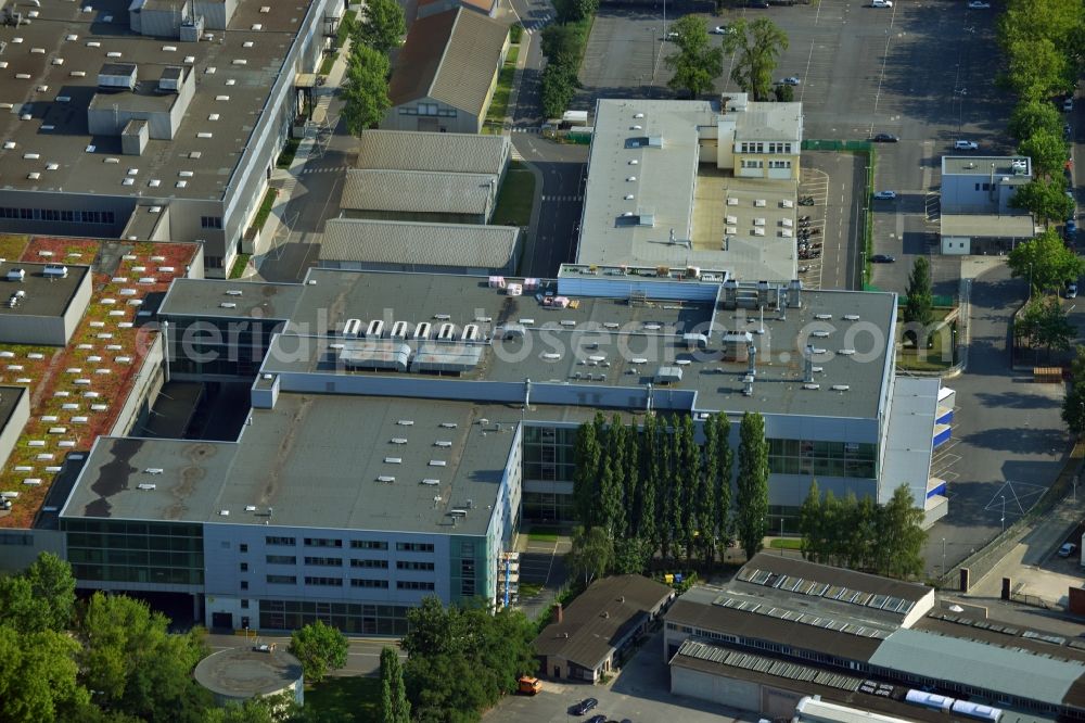 Berlin Spandau from above - View of the BMW factory in the district of Spandau in Berlin